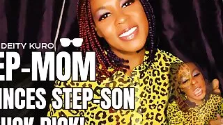 PROMO: STEP-MOM convinces STEP-SON to suck DICK!