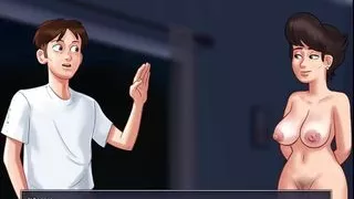 Summertime saga - Erik and Johannes fucked Mrs. Johnson ... Johanns fucked Helen twice in one day ... Naya got fucked twice once