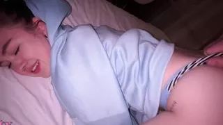 Stepdaughter Melts And Flows In My Arms