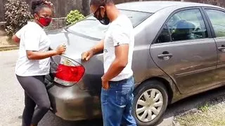 Street pick up and hard fuck