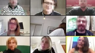 Mature teacher suck big cock during online conference call