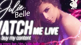 Julie Belle's Ice Play Tease: Dancing in Metal Mesh