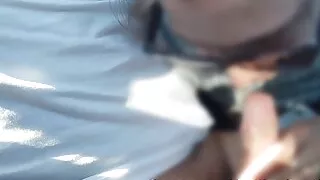 I suck dick in my stepdad's car