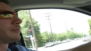 Beautiful skinny Russian teen with big tits having lesbian