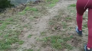 I get fucked outdoors and in an abandoned house