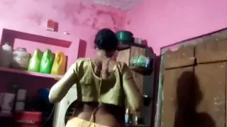 Dasi Indian village woman drive checking on