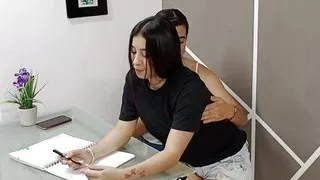 Mature Latina lesbians licking and rubbing their pussies for new experiences - Porn in Spanish