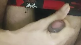 My Girlfriend helping hanjob in bathroom