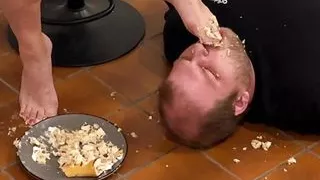 Preview: Food time, foot fetish