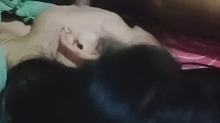 indonesian made love to a young mother out in her warm pussy