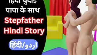 Hot indian girl sex with father papa ke chudai ho gii