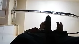 My Big Black Cock Gets My New Young Client Oiled Ass.