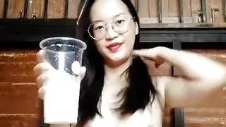 Hot pussy Asian girl horny petite brunette