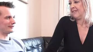 AuntJudysXXX - Mature MILF Maggie Moon Seduces Her Step-Son's Friend