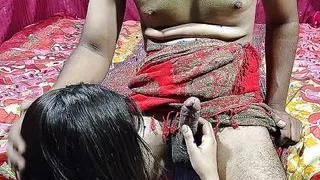 Indian old man convinced his daughter-in-law to have sex