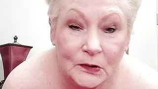 Watch Granny Shave Her Fat Pussy