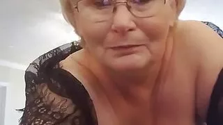 Granny FUcks BBC And Shows Off Her Huge Tits