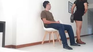 Flash cock and sucking dick at hospital