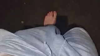 Naked Outside At Night