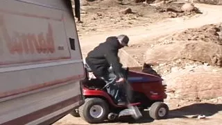 Naked blonde Leah Luv anal fucks with big cock.