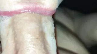 Good wife must have cum in mouth