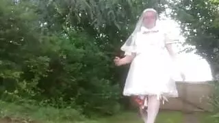 Amateur Sex, Crossdresser, Dress, Gay Sex, Outdoor Sex, Wedding