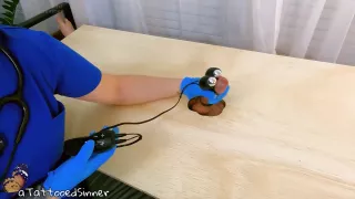 Nurse Milks Her Patient Using Special Machine