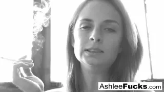Ash Lee And Ashlee Graham In Sexy Smokes While Showing Off Her Natural Tits!