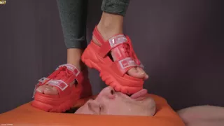 Boot Licking Boot Fetish Spitting Trampling Face Boot Worship Female Teen