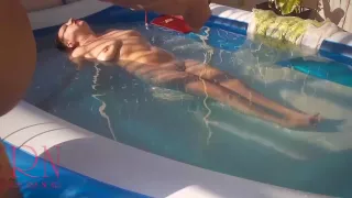 Underwater Pussy Show. Mermaid Fingering Masturbation Cam 1 2