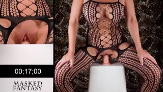 Squat Fuck Challenge - Lingerie Edition