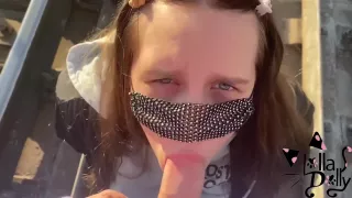 Girl Swallow Cum On Rails