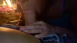 A Nice Blow Job By The Fire