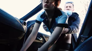 Tannyia Corrupt Cop Takes Bribe And Fucks A Driver