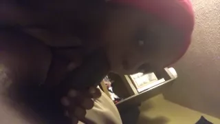 Sloppy Head For A Big Chocolate Dick !