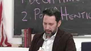 Asian Student Kimora Quin Catches Her Teacher Masturbating In The Classroom and Fucks To Keep His Secret