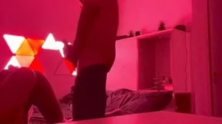 Convinced my straight college roommate to fuck me as a twink femboy