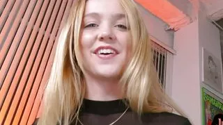 21yo amateur anal POV GF gets fucked by BF in closeup