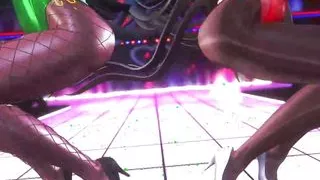 Phut Hon Dance in Bunnysuit + Cowgirl Sex (3D HENTAI)