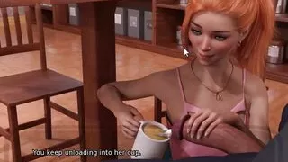 Grandmas House - Mila gave Johannes a blowjob ... Mabel gave someone a blowjob in the bathroom