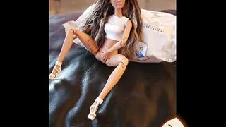 Dancing with Myself cute girl plays and fingers pussy