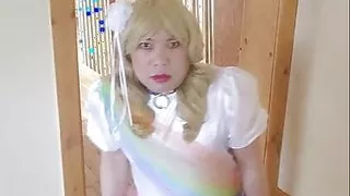 Demonstrating a Sissy's Fear Responses