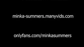 Big Dick Tranny Mistress Minka Summers Shoots Thick Cum Ropes On Your Fucking Face