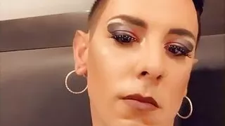 Smoking femboy sissy