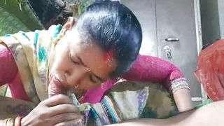 Indian hot and sexy wife cheating her husband and fucking her neighbor man