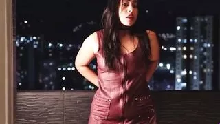 Blowjob on the balcony to my friend