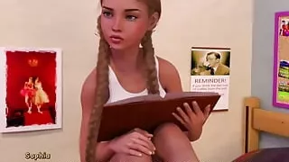 Melody #36 - Melody and Xianne had a moment and Xianne licked Melody's pussy ... Johannes fucked Melody.