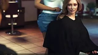 AWAM - Shopia and Dylan went to the hair salon and had some fun.