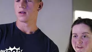 Joey Mills & Felix Fox Go To The Cinema With Their Gf's But They End Up Getting Fucked Together - Twink Pop