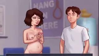 Summertime Saga - Johanes fucked Josephine at the doctor ... M...ked hard ... Johannes fucked Tina and she might be pregnant